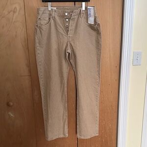 Levi's Fresh Brown Mid-Rise Jeans
